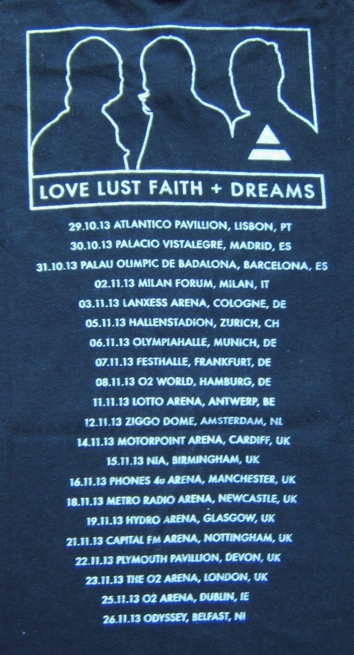 T-shirt: T-SHIRT THIRTY SECONDS TO MARS 2013 – Usato da Brunnen venduto da Nonne04 3