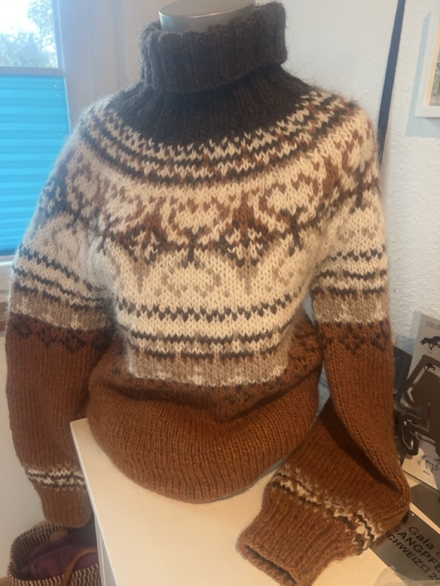 Maglioni & Felpe: Islandpullover handgestrickt Grösse L – Nuovo (secondo la descrizione) da Rodersdorf venduto da Vespa1111
