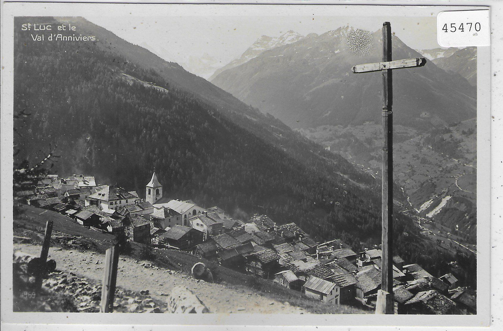 Cartoline postali: St. Luc et le Val d'Anniviers – Usato da Ettingen venduto da Kartenplanet