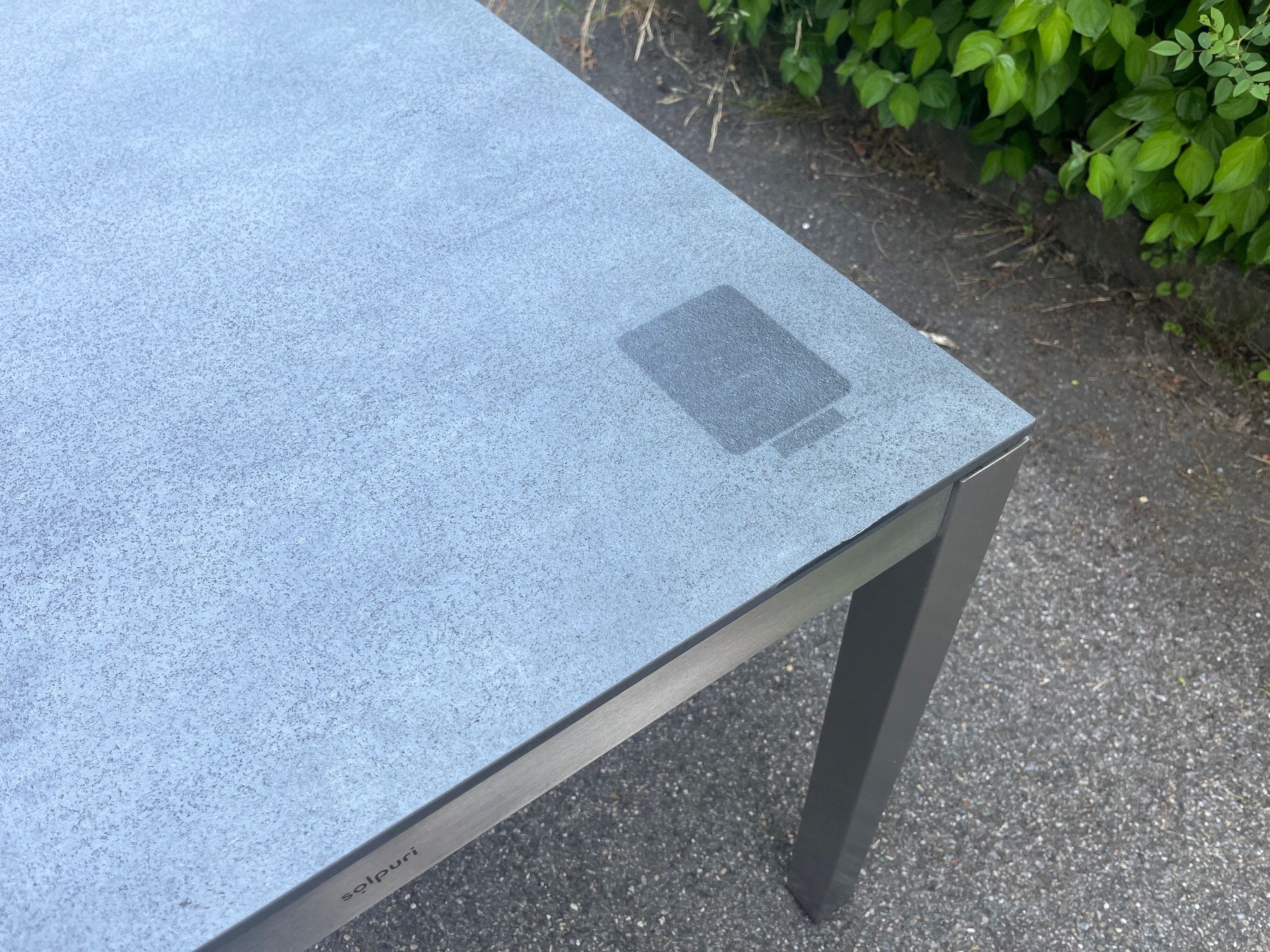 Tavoli: Gartentisch "classic" 100x75cm Inox mit HPL Platte – Usato da Volketswil venduto da Mazuvo8604 2