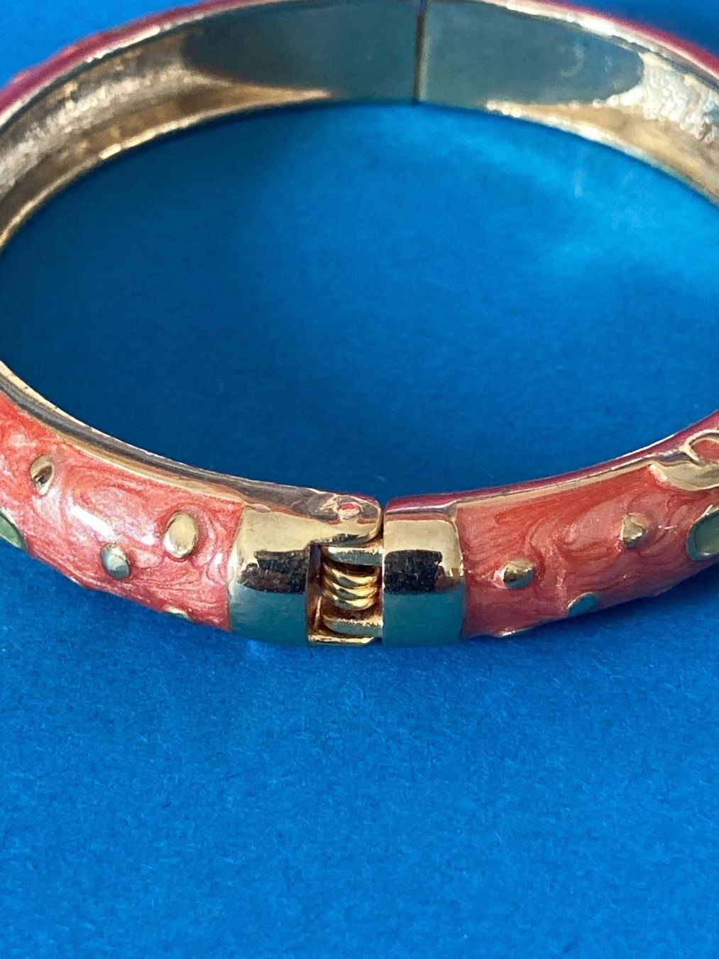 Bracciali & Braccialetti: Emaillierter Armreif FLOWERPOWER – Usato da Laufen venduto da Trendmarket 7