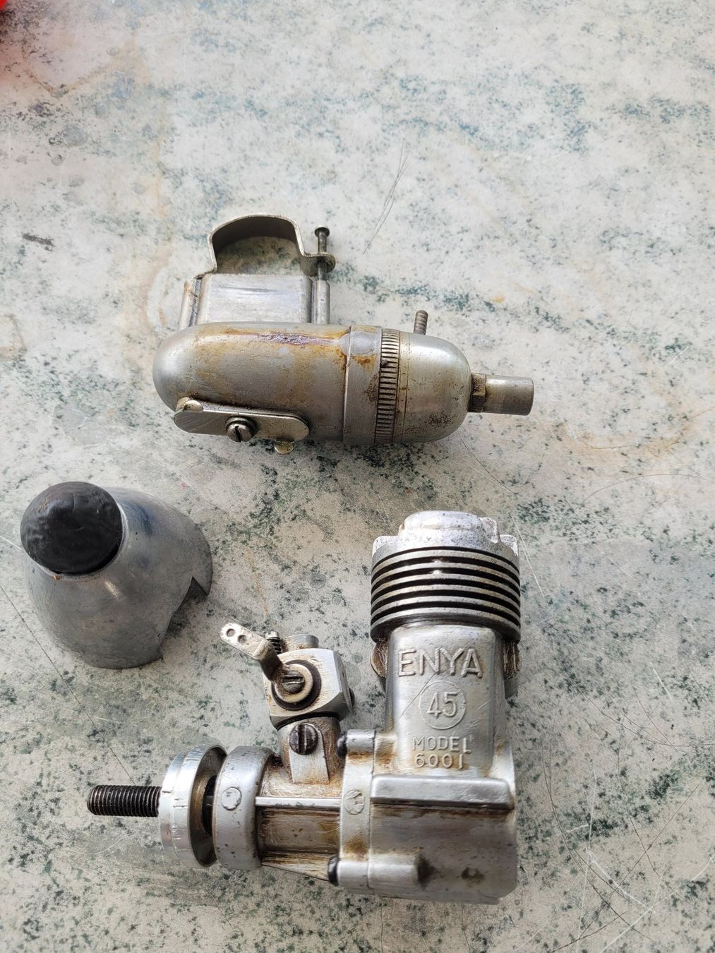 Modellismo RC: Enya 40 Motor, zum herrichten, oder Ersatzteile – Difettoso da Winterthur venduto da testi67 1