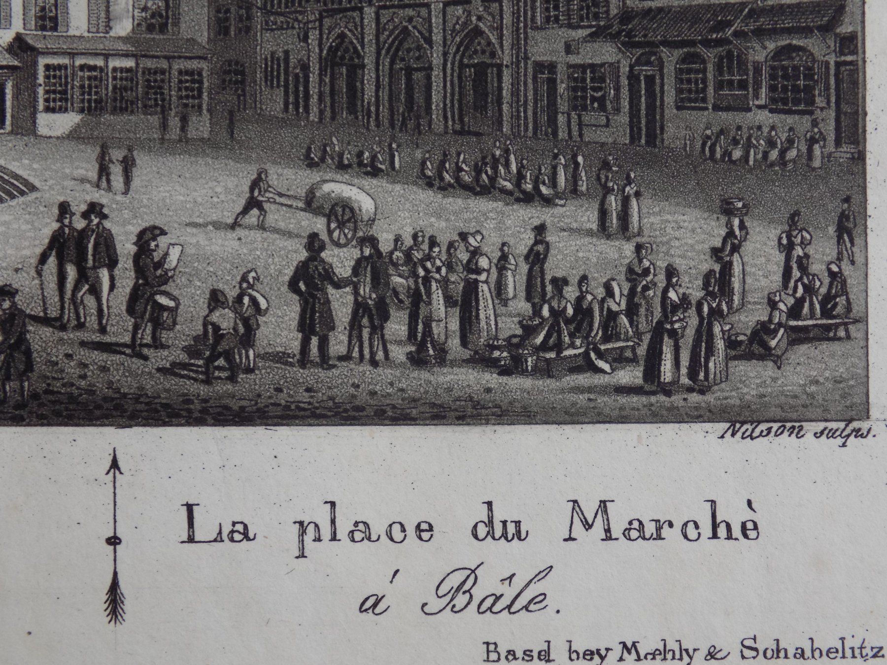 Incisioni: Basel der Marktplatz – Usato da Risch venduto da Rischli15 6