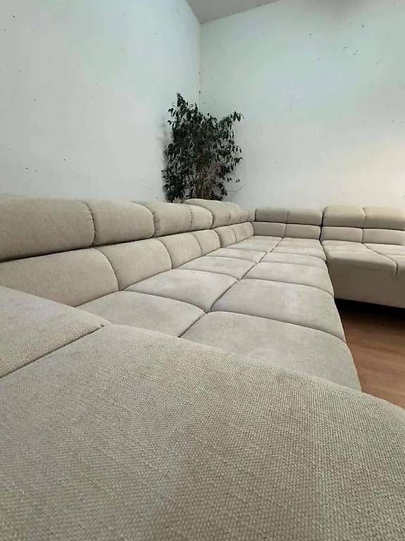 Divani: Bubble Ecksofa Beige mit verstellbaren Kopfstützen – Usato da Effretikon venduto da Aura_Briner 1