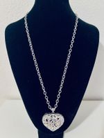 Sterling Silber Kette 925 mit Herz Anhänger