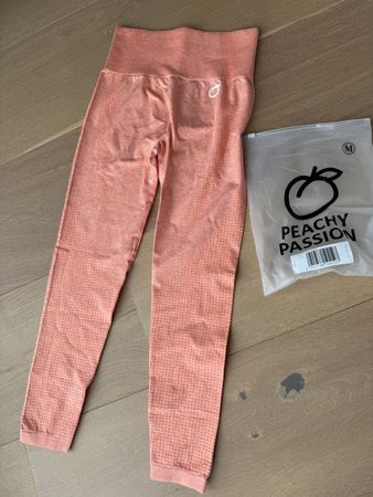 Peachy Passion Leggings Active Orange, Grösse M, Neu!
