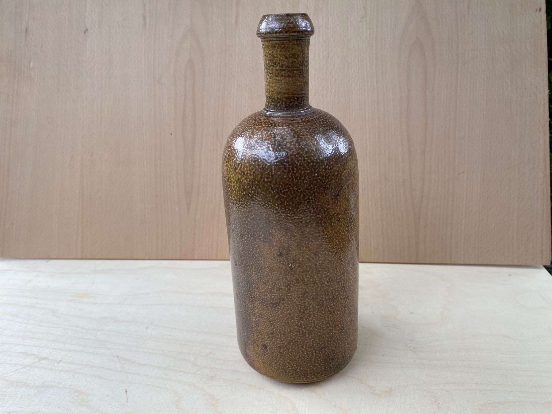 Altro: schöne alte Himbeerschnaps-Flasche aus Ton – Usato da Feldbach venduto da Olive1 3
