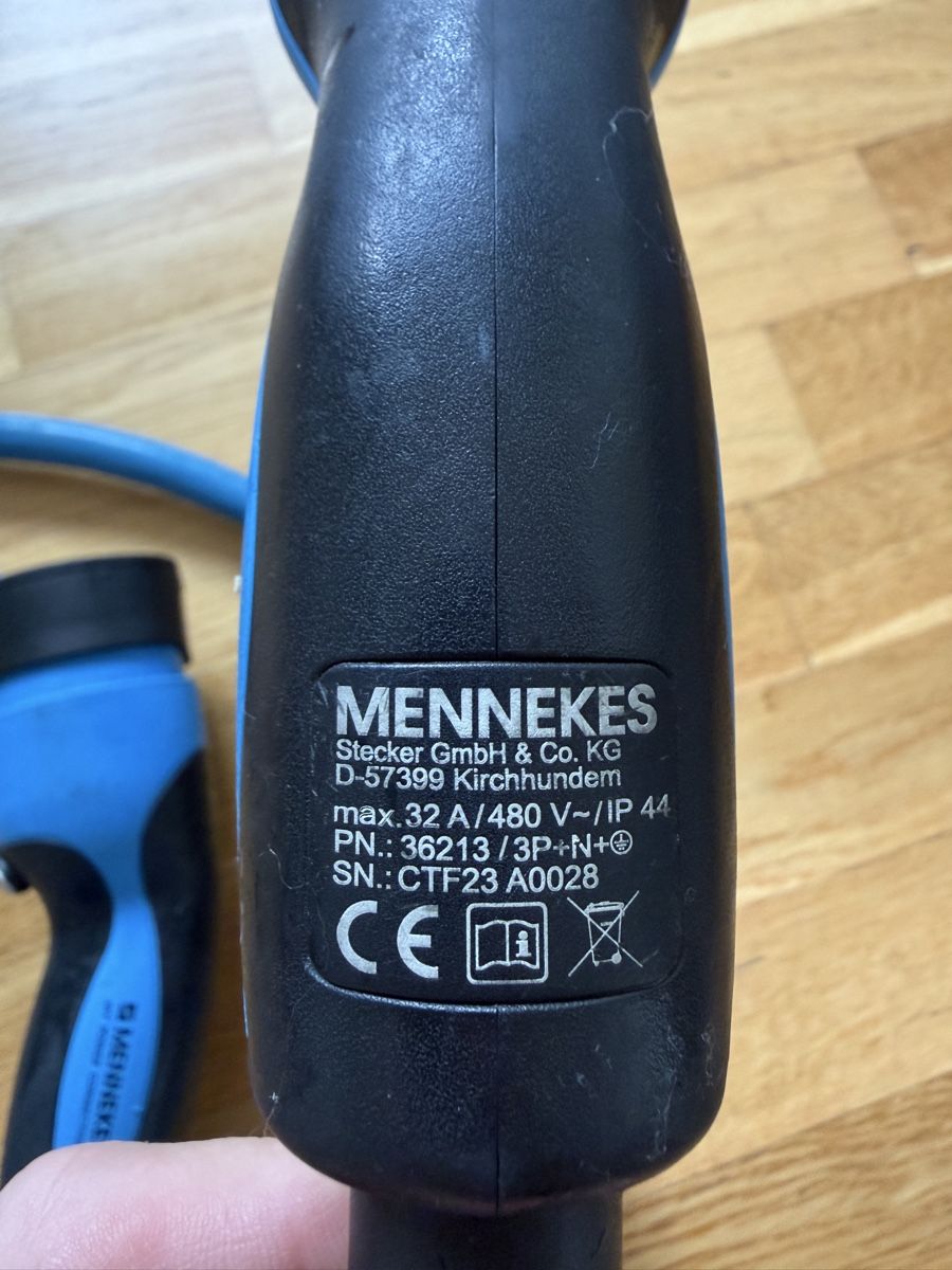 Mennekes Kabel: MENNEKES 4m – Gebraucht aus Niederrohrdorf von SD72 1