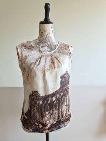 Ärmellose Bluse Gr. 36 von Taifun