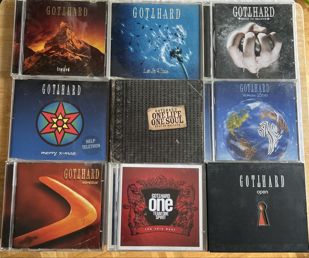 CD: Gotthard CD collezione 9 pezzi – Usato da Dino venduto da ani_ypr9