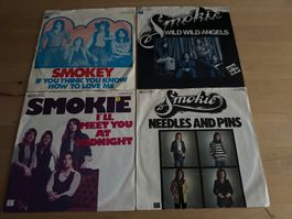 SMOKIE CHRIS NORMAN tolle Singles 1975-1977  Kult Top Hit