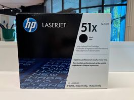 HP 51X (Q7551X) Schwarz Original Toner *ungeöffnet*