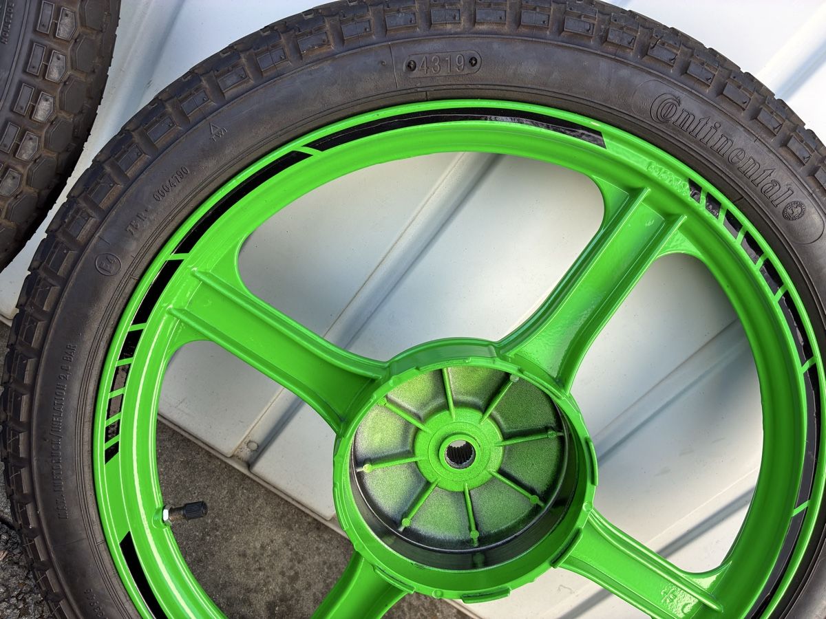 Piaggio Mofas: Kompletträder Piaggio Ciao 16 Zoll – Neu (gemäss Beschreibung) aus Aarau Rohr von Sheeno 3