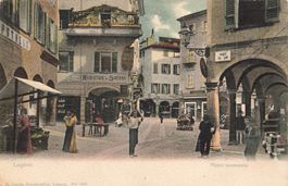 Lugano (TI) – Piazza Riforma e area commerciale storica