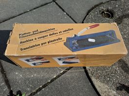 Platten und Fliesen Schneidmaschine manuell