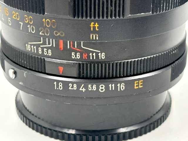 Konica Obiettivi: Konica Hexanon AR 85mm F1.8 / 1.8 EE-Version + Insekt? – Usato da Seewis Dorf venduto da Plebejus 6