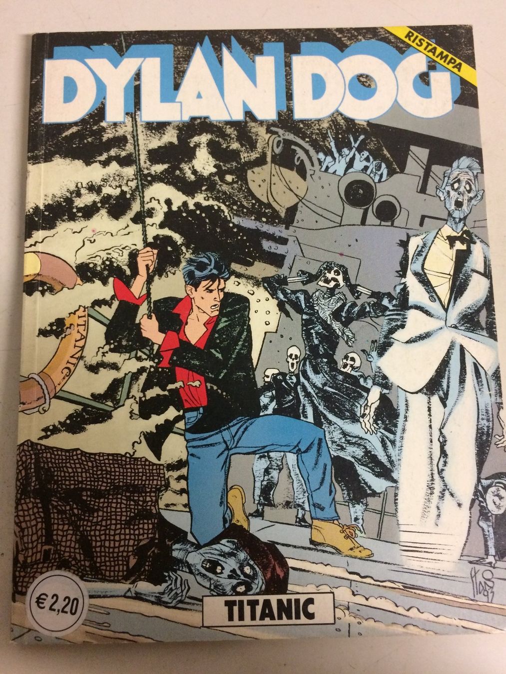 Fumetti: DYLAN DOG ristampa # 90 TITANIC Bonelli 1997 – Usato da Vezia venduto da Aquarius_Age