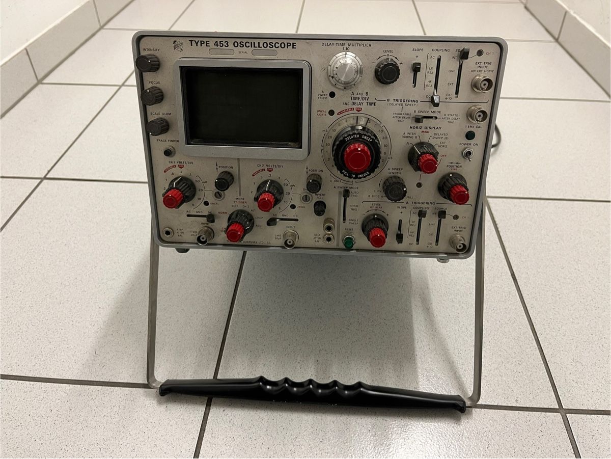 Misurare: Oscilloscopio Tektronix TYPE 453 – Difettoso da Sementina venduto da chichi100