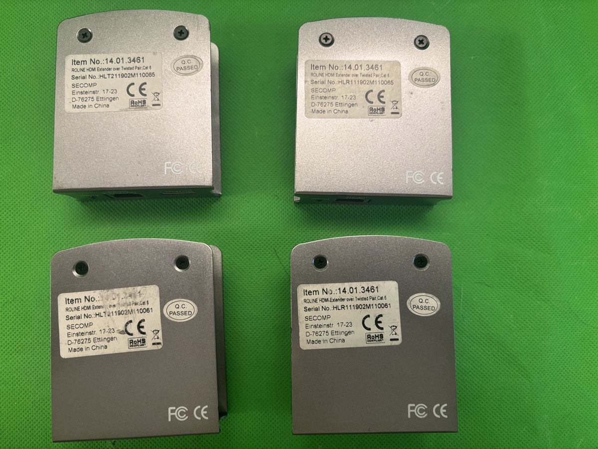 Adattatori: 2x Roline HDMI Extender Set 14.01.3461 – Usato da Kilchberg ZH venduto da bionicdog 1