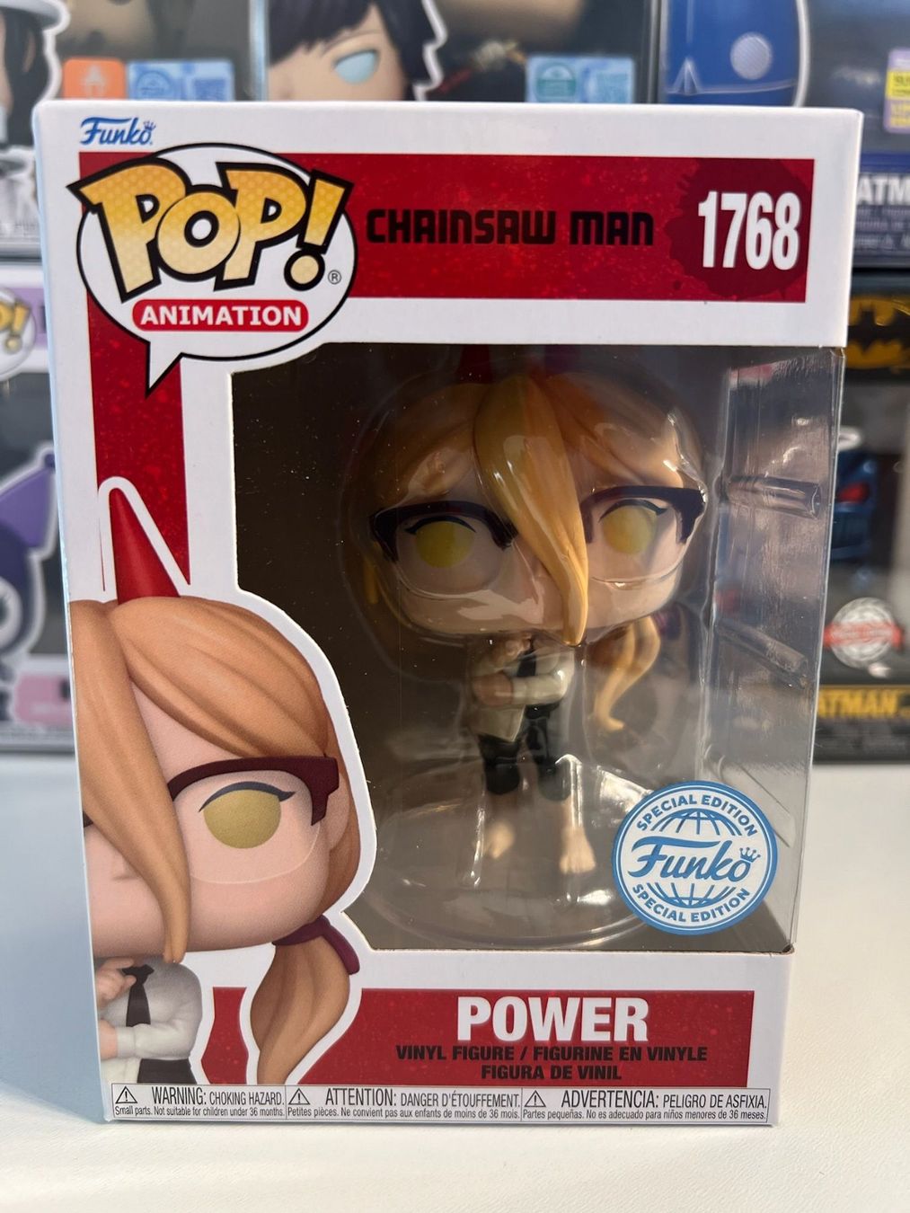 Funko Statuette: Funko POP! Animation Chainsaw Man - Power Limitée – Nuovo e nell'imballaggio originale da Le Mouret venduto da perfectbijou