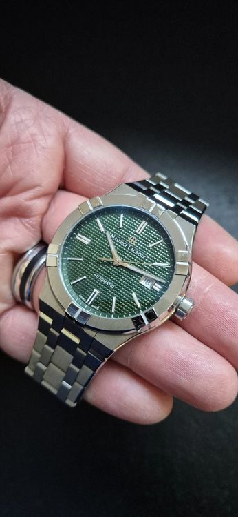 Maurice Lacroix Orologi: Maurice Lacroix Aikon Automatique Cadran Vert, État Neuf! – Usato da Bevaix venduto da Roby3171