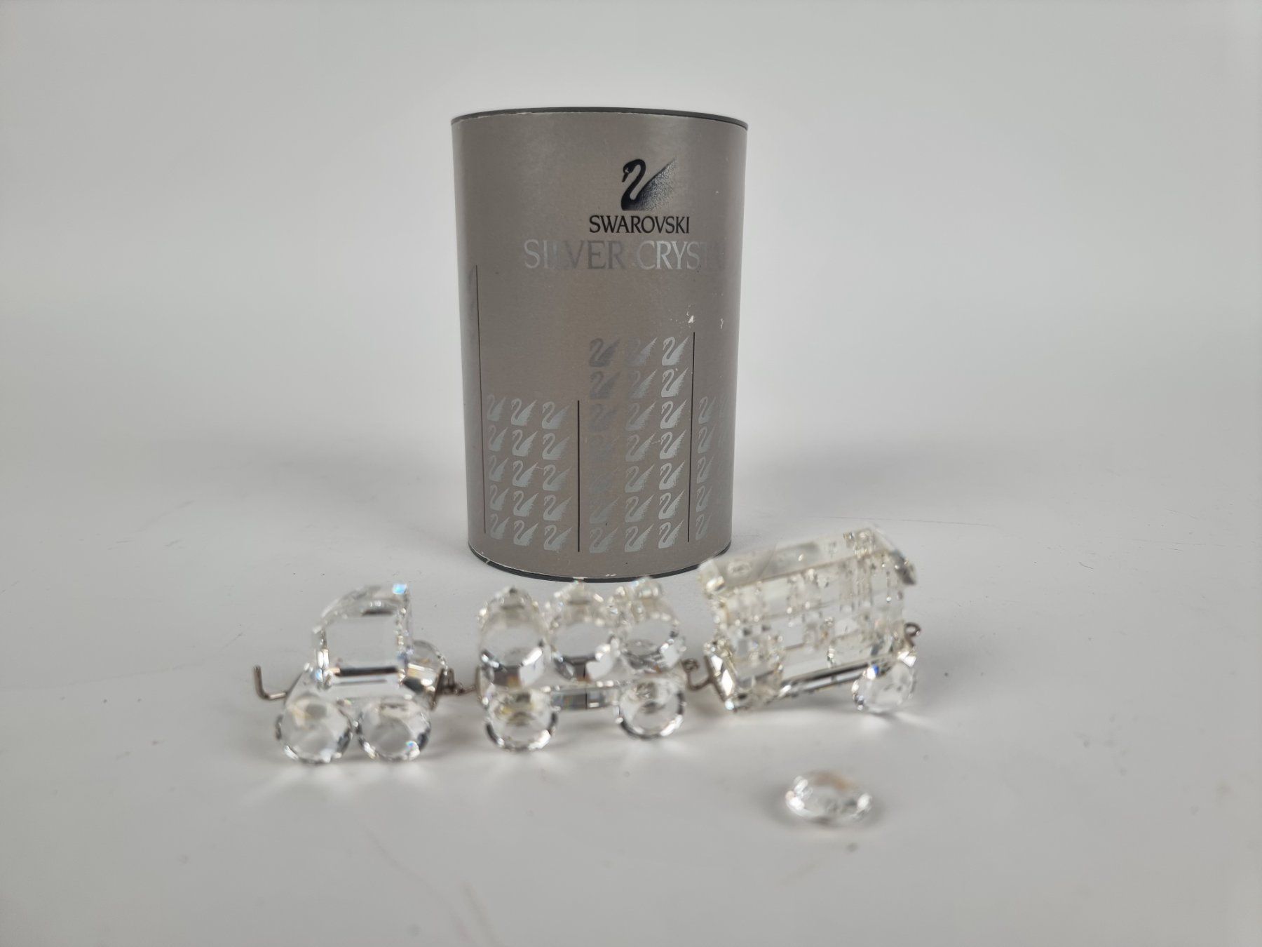 Swarovski Statuette: Swarovski Crystal dreigliedriger Zug – Usato da Urtenen-Schönbühl venduto da Restwert_Schoenbuehl