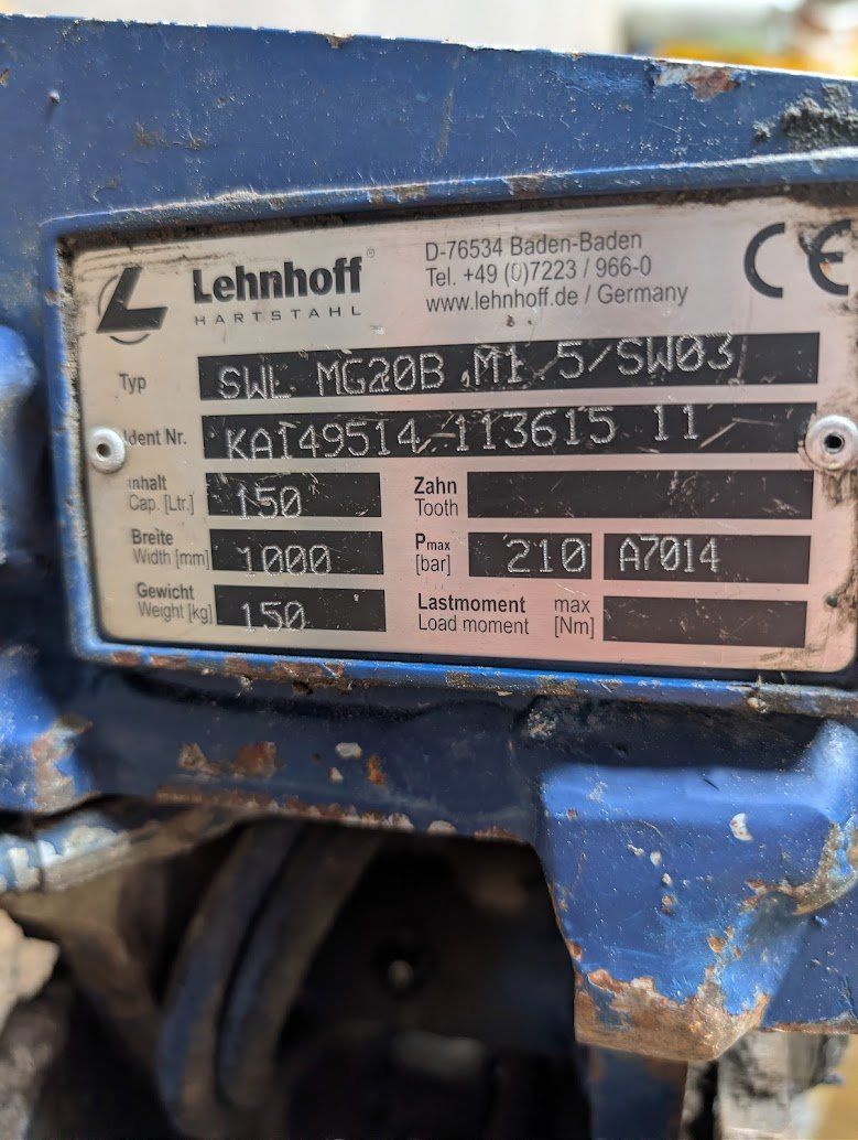 Escavatori: Baggerschaufel Baggerlöffel hydraulisch schwenkbar – Usato da Thun venduto da ferlacher 3