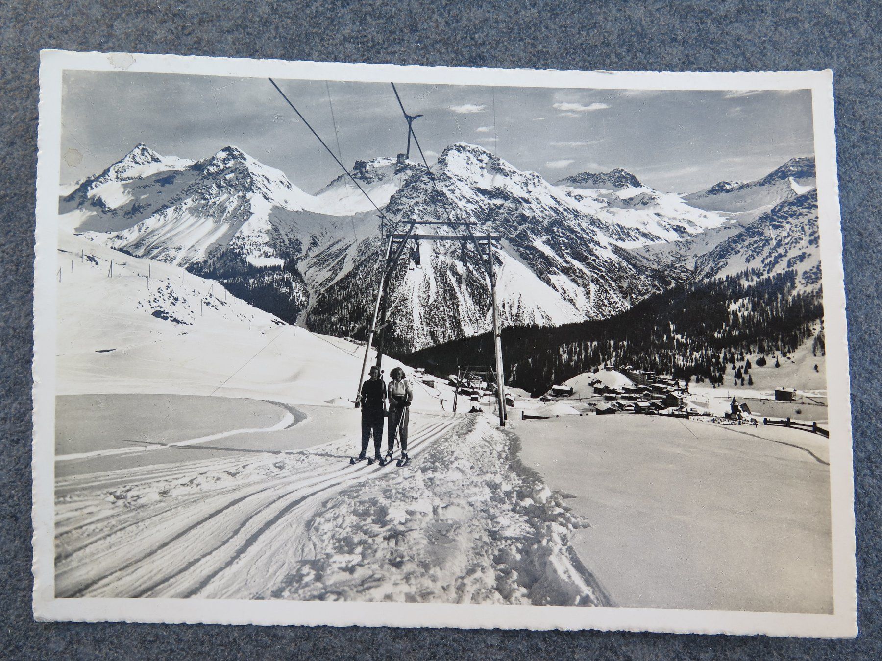 Cartoline postali: AROSA CARMENNA - SKILIFT – Usato da Wittenbach venduto da lipasal