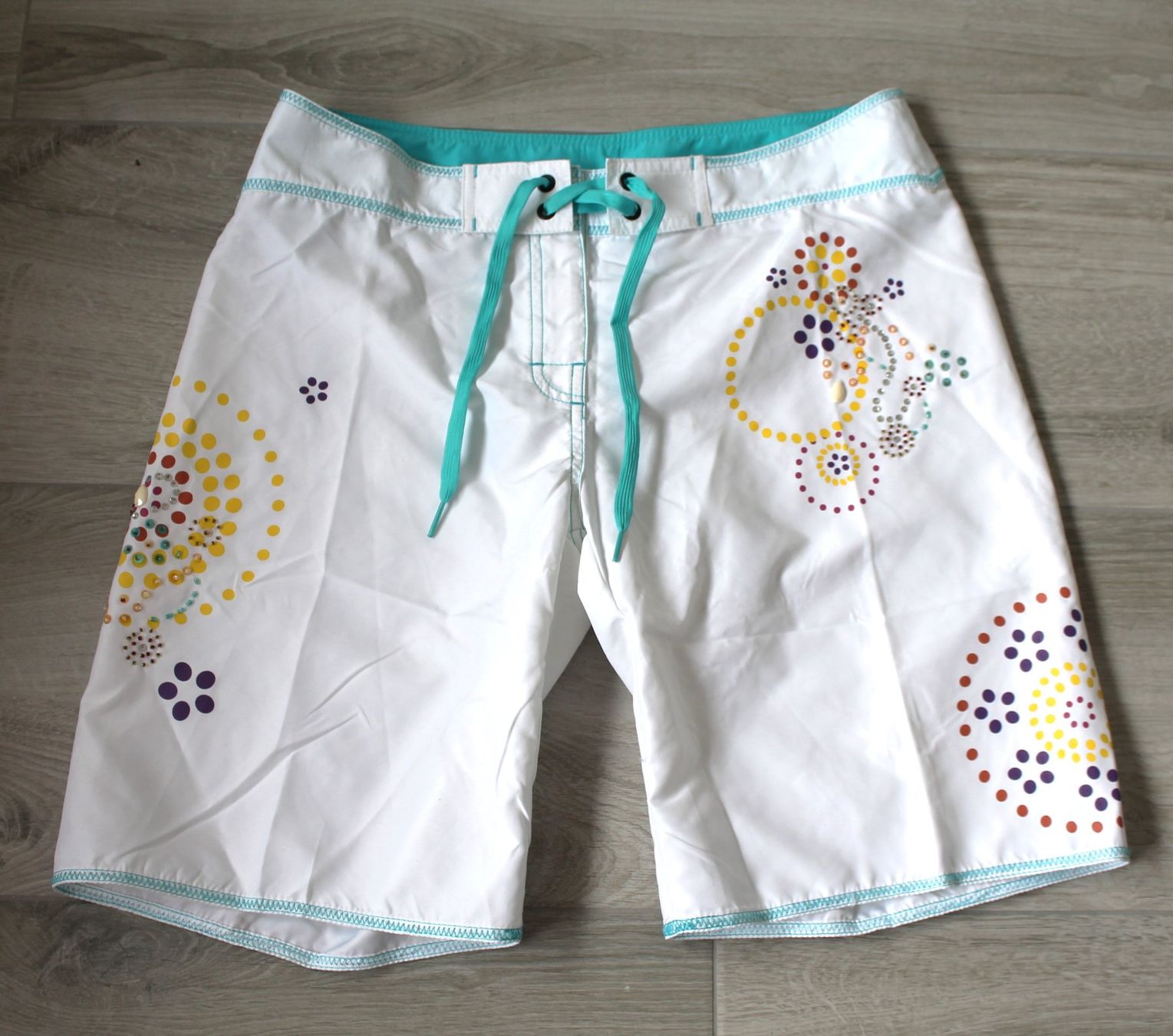 Hosen: Short de plage ressemble à Desigual 38 – Neu und originalverpackt aus Chez-le-Bart von jasse