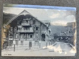 Ansichtskarte Hotel Wildhorn Lauenensee guter Zustand