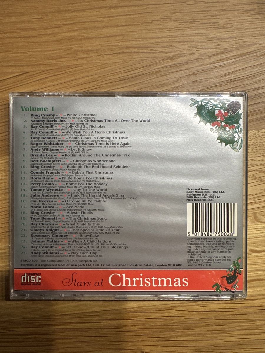 CD: Stars at Christmas, Volume 1 – Usato da Münsingen venduto da Sim2977 1