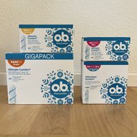182 Tampons von o.b.