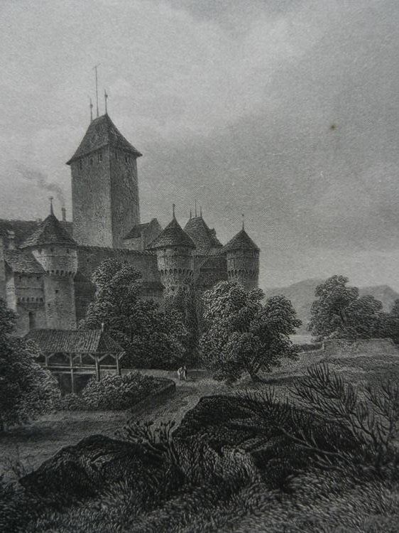 Gravures: Schloss Chillon – D'occasion à Risch par Rischli15 6