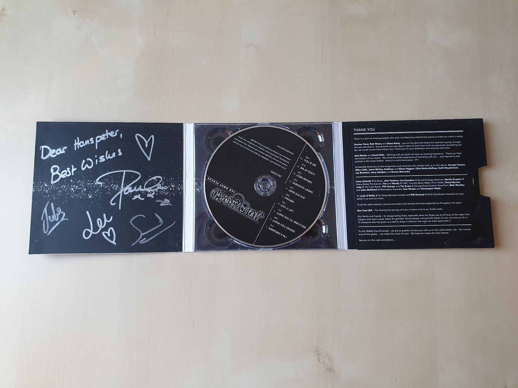 CDs: Jetty Road Far Away Places signiert – Gebraucht aus Stansstad von collectorsshop 2