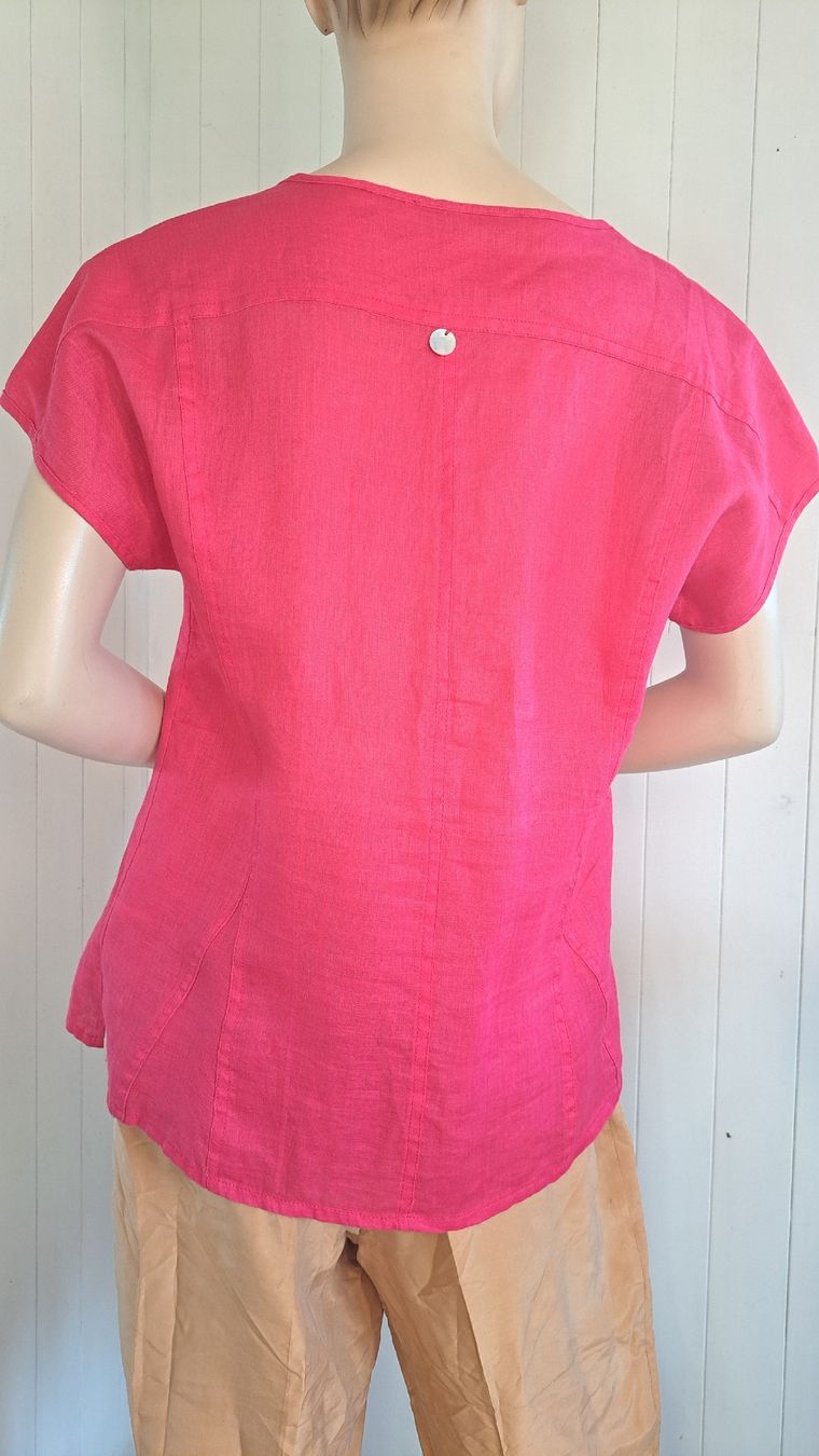 Blusen: CLARINA COLLECTION y2k Leinenbluse Leinen Bluse 38 M – Gebraucht aus Mollis von Fauchi99 2