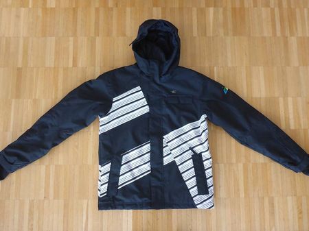 Snowboardjacke O'Neill schwarz/weiss Gr. 176