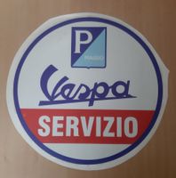 Sticker Aufkleber Vespa  Ø 34 cm Piaggio