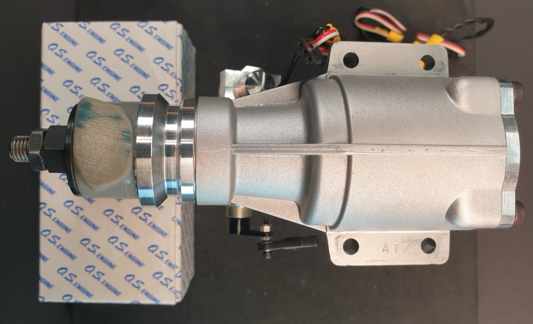 Motori: OS max 140RX FI mit elektronischer Einspritzung – Usato da Ohmstal venduto da p-51d 5