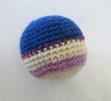 Ball mit Schelle für Katzen, handgemacht