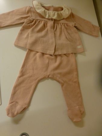 Baby-Mädchen 2-teilig. Hose und Oberteil