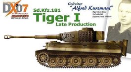Dragon Panzer Tiger I DX07 Kurzmaul Panzer Wehrmacht WW2