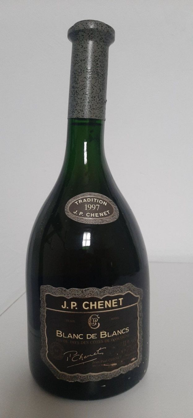 Wein: Wein J.P. Chanet Blanc de Blancs 1997 – Gebraucht aus Baden von Boroda
