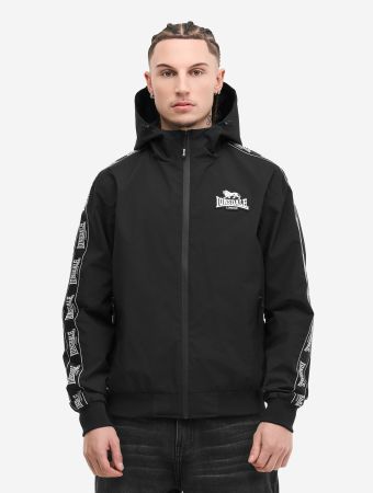 Lonsdale Ouston Kapuzenjacke Schwarz XL