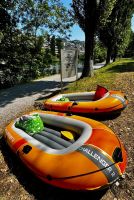 1x Intex “Challenger 2” Schlauchboot, komplett mit Zubehör