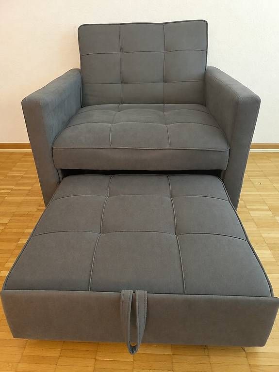 Gonser Sessel: Sessel mit Schlaffunktion grau – Gebraucht aus Hombrechtikon von kami667 3