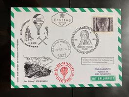 Österreich 1972 47.Ballonpost Eisenerz DE-DZC-RAIFFEISEN