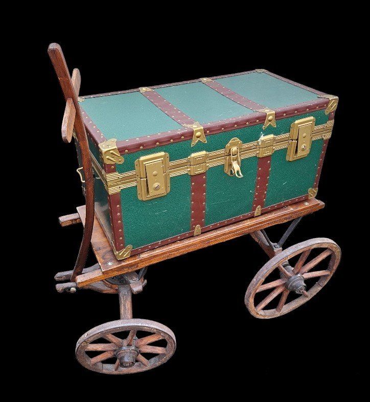 Aratri: Charriot antique avec malle – Usato da Vernier venduto da 19pigments 1
