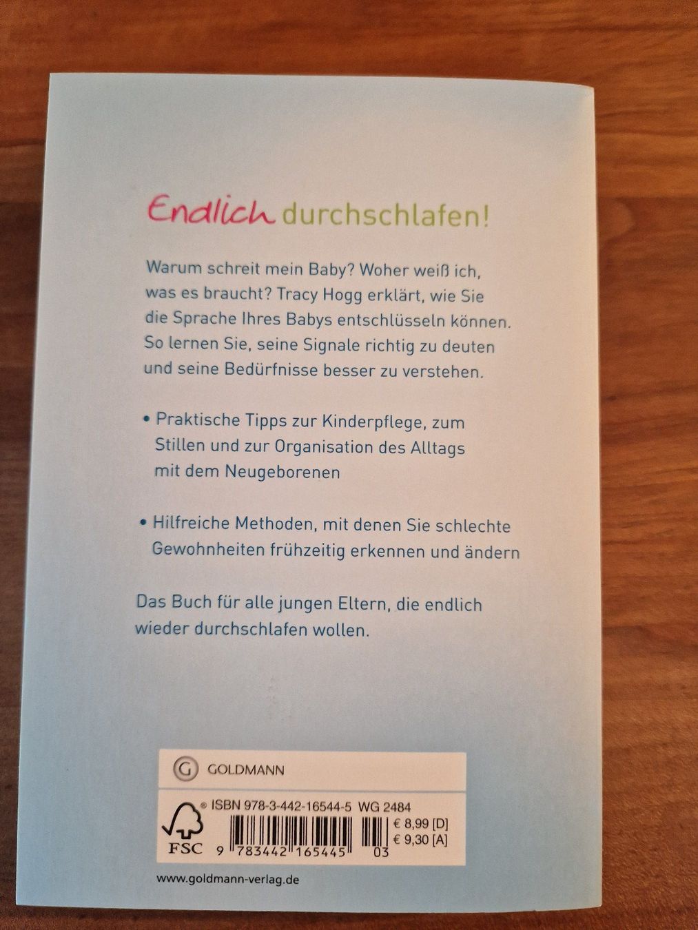 Libri: Buch "Babyflüsterer" - Endliche durchschlafen! – Usato da Giswil venduto da monimaus08 1