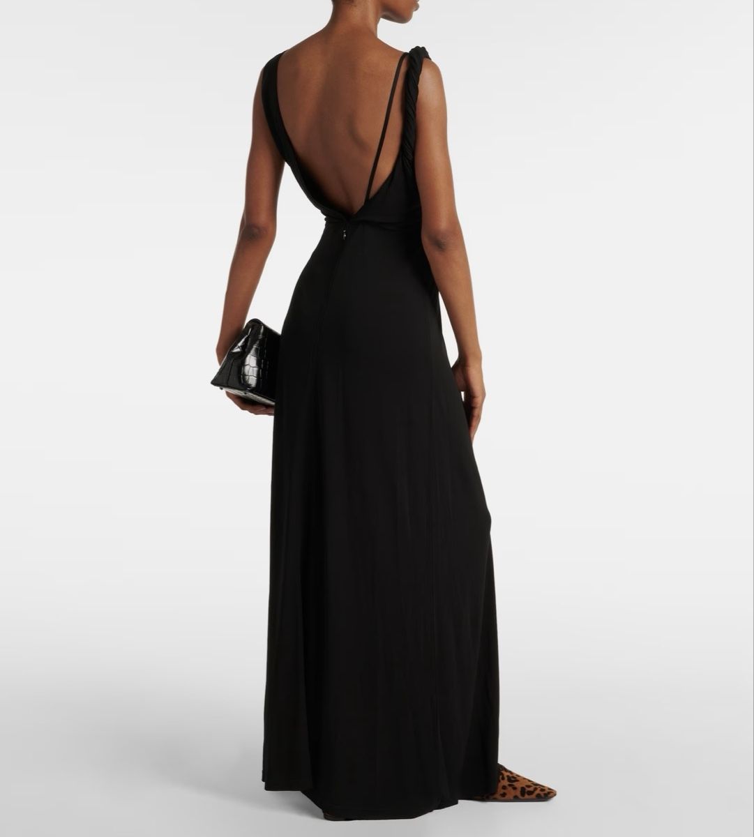 Totême Kleider: Toteme Twist Drape Kleid, schwarz – Neu (gemäss Beschreibung) aus Basel von schrankrume 3
