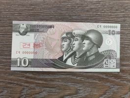 Nordkorea 10 Won 2002, unc. !!!!!!!